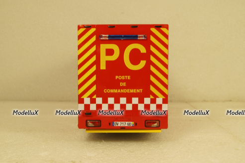 MAN TGL 12.250 Poste de Commandement, fire department, Altaya 1:43