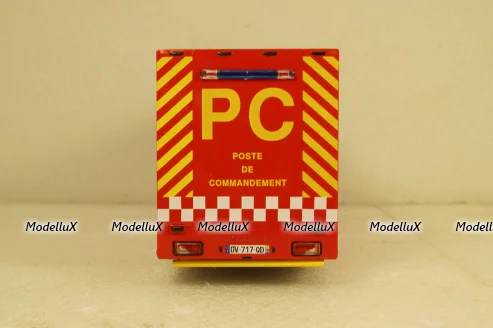 MAN TGL 12.250 Poste de Commandement, fire department, Altaya 1:43