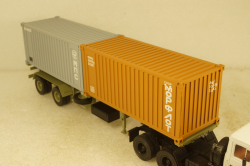 ЧМЗАП-99859 п/прицеп контейнеровоз, TruckTyr 1:43