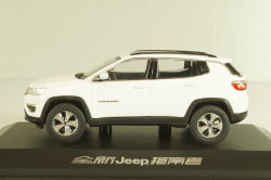 Jeep Compass 2018, white, dealer edition 1:43 Уценка!