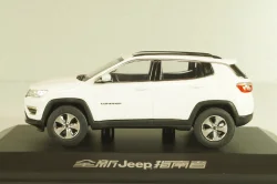 Jeep Compass 2018, white, dealer edition 1:43 Уценка!