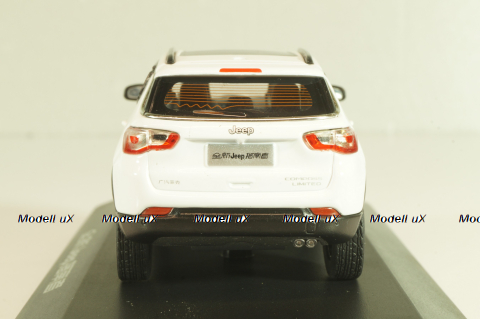 Jeep Compass 2018, white, dealer edition 1:43 Уценка!