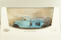 ПММ-2 поливомоечная машина на шасси Зис-11 1937, голубой, SSM1503, SSM 1:43