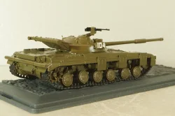 Т-64Б танк 1976, хаки, Танки: Легенды отечественной бронетехники №4, TLOB004, DeAgostini 1:43