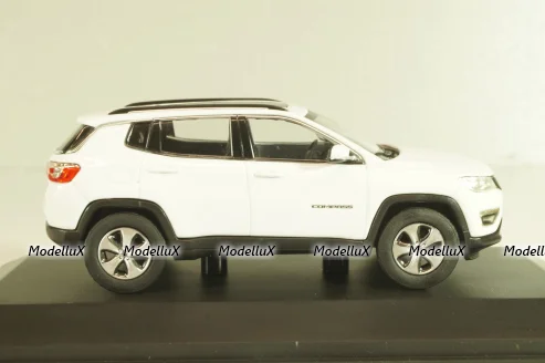 Jeep Compass 2018, white, dealer edition 1:43