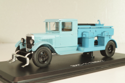 ПММ-2 поливомоечная машина на шасси Зис-11 1937, голубой, SSM1503, SSM 1:43