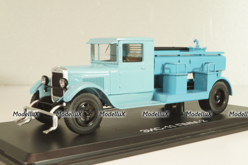 ПММ-2 поливомоечная машина на шасси Зис-11 1937, голубой, SSM1503, SSM 1:43