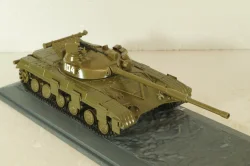 Т-64Б танк 1976, хаки, Танки: Легенды отечественной бронетехники №4, TLOB004, DeAgostini 1:43