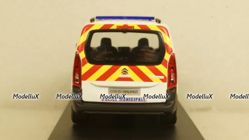 Citroen Berlingo 2020 Police Municipale w/stripping, 155768, Norev 1:43
