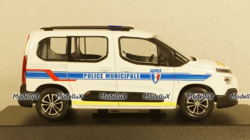 Citroen Berlingo 2020 Police Municipale w/stripping, 155768, Norev 1:43