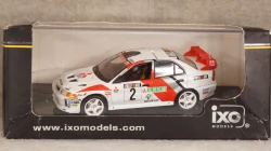 Mitsubishi Lancer Evo V #2 Champions Meeting 1998 Burns, Ralliart, RAM524, IXO 1:43