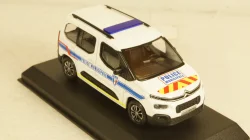 Citroen Berlingo 2020 Police Municipale w/stripping, 155768, Norev 1:43
