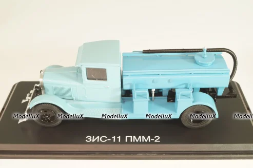 ПММ-2 поливомоечная машина на шасси Зис-11 1937, голубой, SSM1503, SSM 1:43