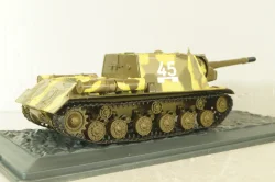 ИСУ-152 танк 1943, хаки, Танки: Легенды отечественной бронетехники №12, TLOB012, DeAgostini 1:43