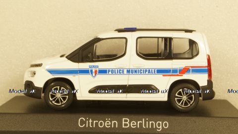 Citroen Berlingo 2020 Police Municipale, 155767, Norev 1:43
