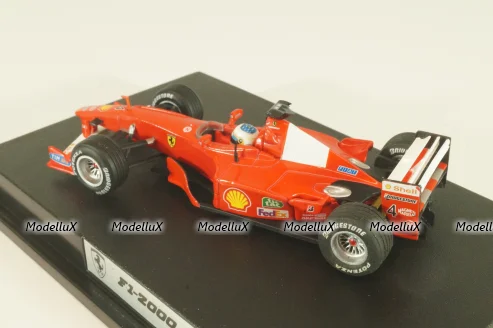 Ferrari F1-2000 #4 Rubens Barrichello, 26749, Hot Weels 1:43