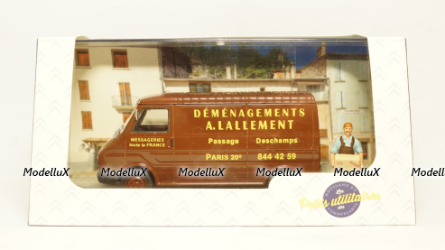 CITROEN C35 фургон Demenagements A.Lallement 1975 brown, Atlas 1:43