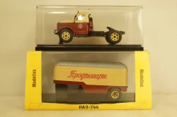 Газ-51П с п/прицепом Паз-744 с поворотным мостом, TruckTyr 1:43