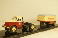 Газ-51П с п/прицепом Паз-744 с поворотным мостом, TruckTyr 1:43