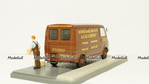 CITROEN C35 фургон Demenagements A.Lallement 1975 brown, Atlas 1:43