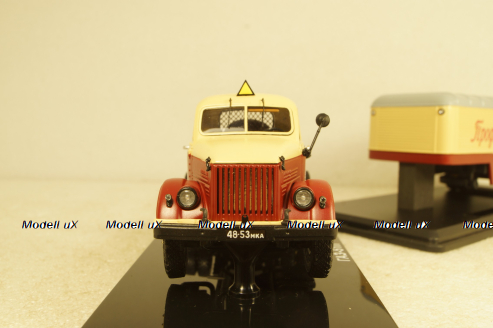 Газ-51П с п/прицепом Паз-744 с поворотным мостом, TruckTyr 1:43