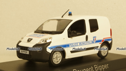 Peugeot Bipper 2009, police Municipale, 479869, Norev 1:43