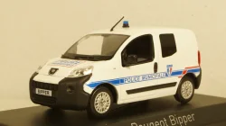 Peugeot Bipper 2009, police Municipale, 479869, Norev 1:43