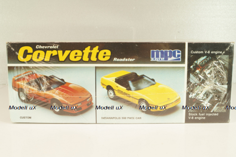 Chevrolet Corvette Roadster (C4) 1984, 3 in 1 Model Kit (stock, pace car, custom), 6213, MPC Ertl 1:25