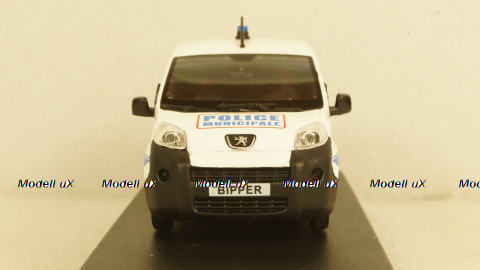 Peugeot Bipper 2009, police Municipale, 479869, Norev 1:43