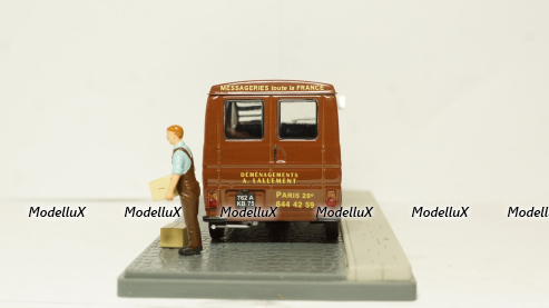 CITROEN C35 фургон Demenagements A.Lallement 1975 brown, Atlas 1:43