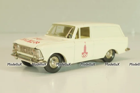Москвич-434 А6, кремовый, Олимпиада 80, Тантал/Радон 1:43