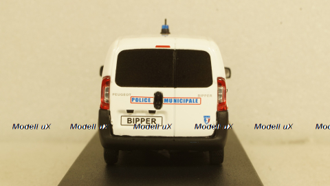 Peugeot Bipper 2009, police Municipale, 479869, Norev 1:43