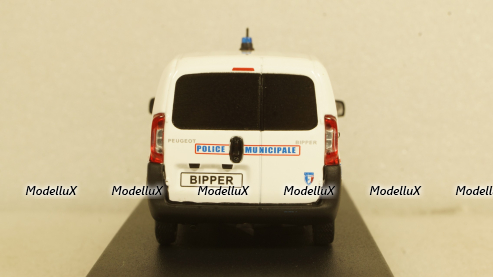 Peugeot Bipper 2009, police Municipale, 479869, Norev 1:43