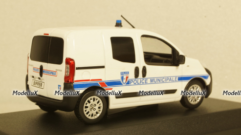 Peugeot Bipper 2009, police Municipale, 479869, Norev 1:43