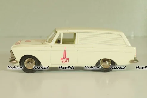 Москвич-434 А6, кремовый, Олимпиада 80, Тантал/Радон 1:43