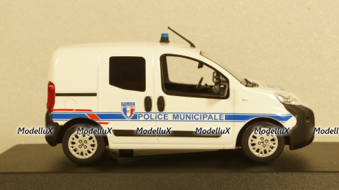 Peugeot Bipper 2009, police Municipale, 479869, Norev 1:43