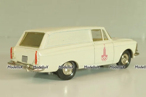 Москвич-434 А6, кремовый, Олимпиада 80, Тантал/Радон 1:43