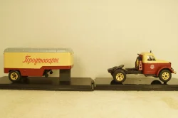 Газ-51П с п/прицепом Паз-744 с поворотным мостом, TruckTyr 1:43