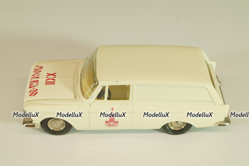 Москвич-434 А6, кремовый, Олимпиада 80, Тантал/Радон 1:43