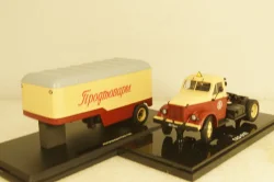 Газ-51П с п/прицепом Паз-744 с поворотным мостом, TruckTyr 1:43