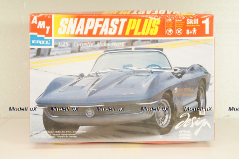 Chevrolet Corvette Marco Shark (C1) 1955, Model Kit, 6133, AMT Ertl 1:25