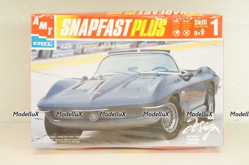 Chevrolet Corvette Marco Shark (C1) 1955, Model Kit, 6133, AMT Ertl 1:25