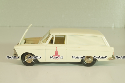 Москвич-434 А6, кремовый, Олимпиада 80, Тантал/Радон 1:43