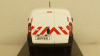 Peugeot Bipper Fourgon 2009, white with red striping, 479868, Norev 1:43