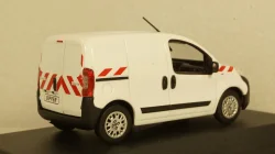 Peugeot Bipper Fourgon 2009, white with red striping, 479868, Norev 1:43