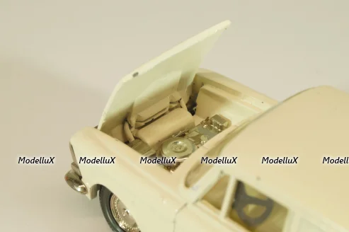 Москвич-434 А6, кремовый, Олимпиада 80, Тантал/Радон 1:43