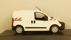 Peugeot Bipper Fourgon 2009, white with red striping, 479868, Norev 1:43