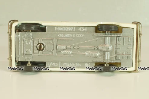 Москвич-434 А6, кремовый, Олимпиада 80, Тантал/Радон 1:43