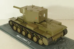 КВ-2 Тяжёлый танк 1941, хаки, Танки: Легенды отечественной бронетехники №5, TLOB005, DeAgostini 1:43