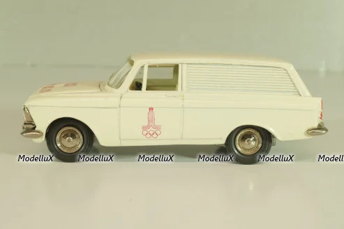 Москвич-434 А6, кремовый, Олимпиада 80, Тантал/Радон 1:43 №2